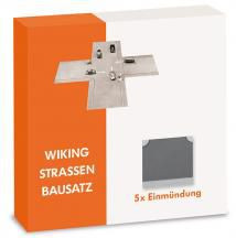 Wiking 119904- Straßen Bausatz Einmündung, 5Stück