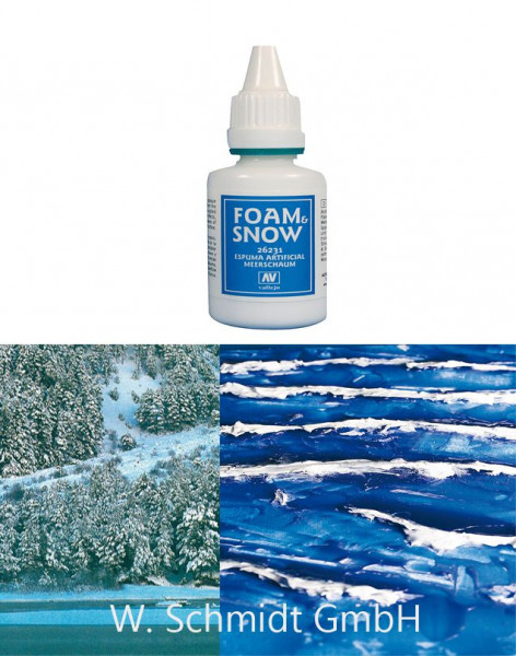 Vallejo 726231 - Effekte Schaum & Schnee, 32 ml