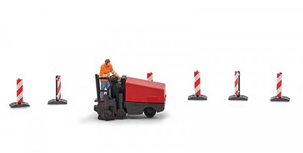 Busch 79875 - A-Set: Asphaltfräse H0