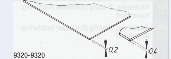 Weinert 9321 - Kunststoffplatten