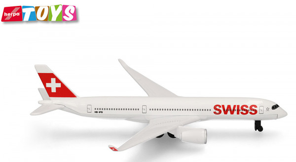 Herpa 86RT-0285 - Swiss International Air Lines Airbus A350 Aviation Toy
