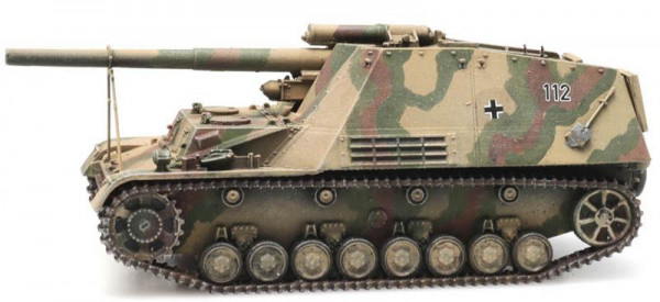 Artitec 6870232 - WM Sd.Kfz. 165 Hummel Fertigmodell aus Resin, lackiert