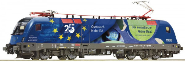 Roco 78502 - ÖBB Ellok 1116 276 „25 Jahre Österreich in der EU“ Ep.6, AC digital + Sound