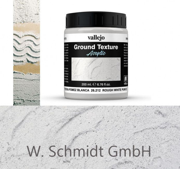 Vallejo 726212 - Effekte Weißer Bimsstein, 200 ml