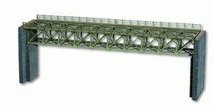Noch 67020 - Stahlbrücke Laser-Cut Bausatz 37,2 cm lang