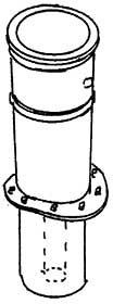 Weinert 8028 - Schlot für R4/4 Bay. 92