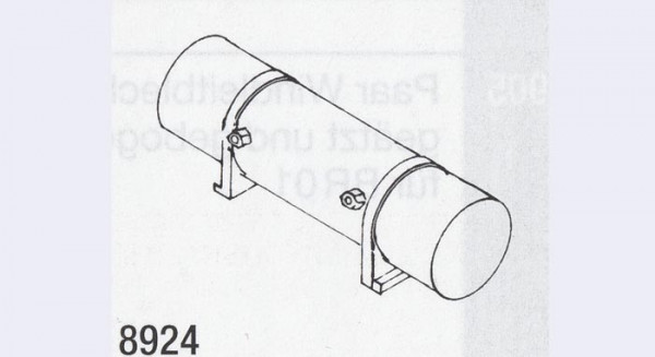 Weinert 8924 - Luftbehälter BR 55 1Stk