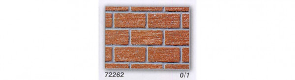 Heki 72262 - Klinker 40x20cm, 2 Stück, Heki-Dur