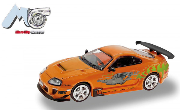 Herpa 87MC000018 - Toyota Supra, orange "F´n´F"