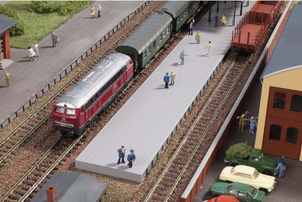 Auhagen 44641 - Bahnsteig ohne Überdachung