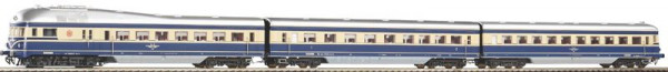 Piko 52271 - BBÖ Dieseltriebwagen Reihe Rh5045 "Blauer Blitz" 3-teilig Ep.3, AC-digital + Sound
