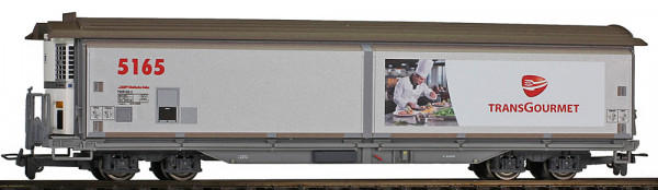 Bemo 2288155 - RhB Haikqq y 5165 Schiebewandwagen Transgourmet