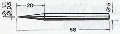 Weinert 2310 - Lötspitze, Dauer
