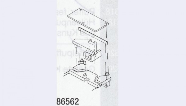 Weinert 86562 - Kurzkupplungsaufnahme Tender