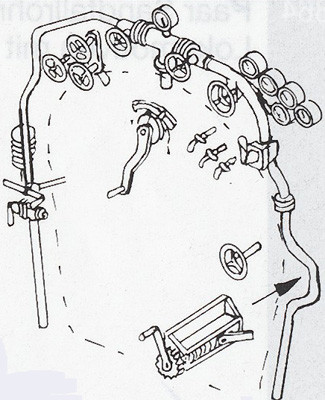 Weinert 8197 - Stehkesselarmatur BR 55 2Stk