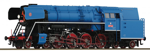 Roco 7120033 - CSD Dampflok Reihe Rh477 "Papagei" Ep.3, AC-digital + Sound, dynamischer Dampf