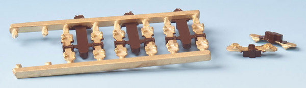 Weinert 74018 - Detaillierter Isolierschienenverbinder 8 Stück