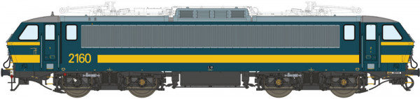 LSmodels 13561S - SNCB Ellok HLE21 (2160) blau/gelb Ep.6, AC-digital + Sound