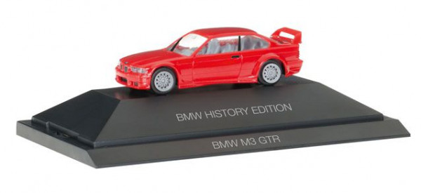 Herpa 102056 - BMW M3 GTR rot "BMW History Edition"