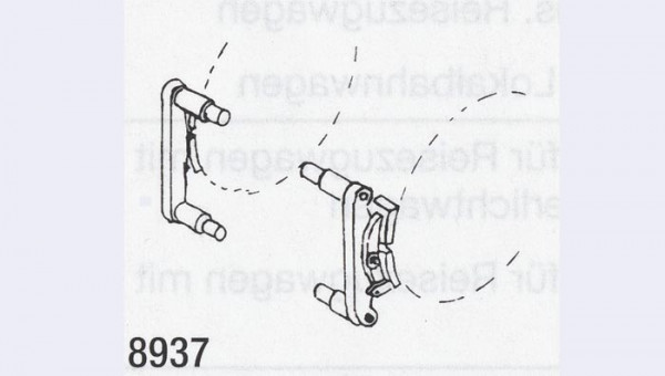 Weinert 8937 - Paar Bremsen V 20