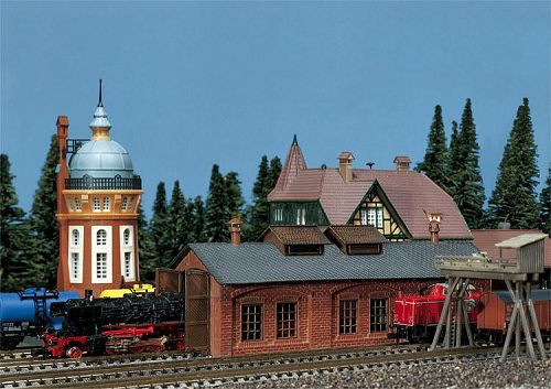 Faller 222141 - Lokschuppen 1-ständig LüP: 155mm