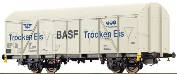 Brawa 67810 - DB gedeckter Güterwagen Gbs-uv253 Ep.4, "BASF Trocken Eis"
