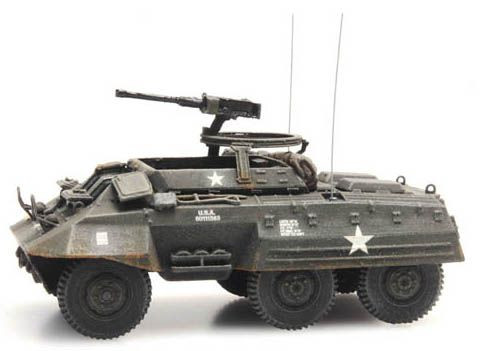 Artitec 387.389 - US M20 Scout car 1:87 Fertigmodell aus Resin, lackiert