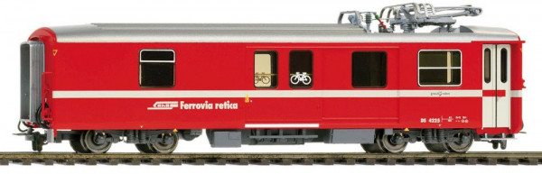 Bemo 3270171 - RhB DS 4221 Pack-Heizwagen rot