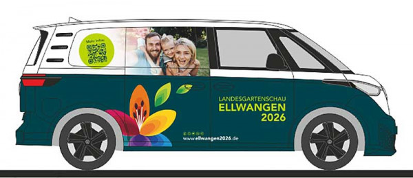 Rietze 32101 - Volkswagen ID.Buzz Cargo Landesgartenschau Ellwangen 2026