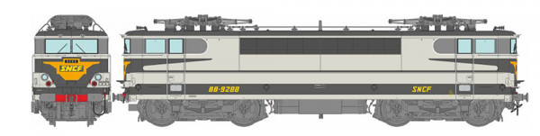 REE MB-197S - SNCF Ellok Serie BB9200 Paris SO "Arzens" grau Ep.4-5, mit DCC-Decoder + Sound