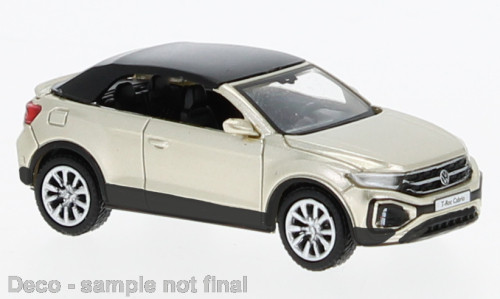 PCX870602 - VW T-Roc Cabriolet geschlossen metallic beige, 2022,