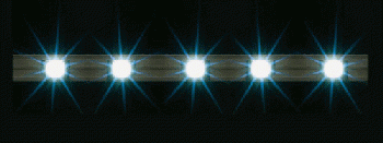 Faller 180648 - 2 LED Lichtleisten weiss