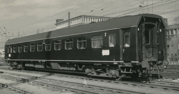 Exacttrain 10103 - NS Plan N Liegewagen Berlinerblau, B 51 84 50-40 001-6, Ohne NS Logo