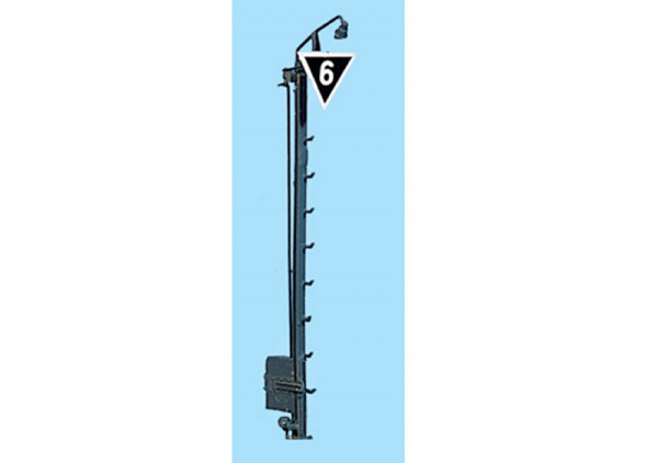 Weinert 19025 - Mechanischer Geschwindigkeitsanzeiger Zs3 am Normalmast, 1 Servo