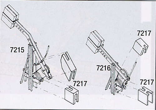 Weinert 7216 - Weichenspannwerk, Messingguss