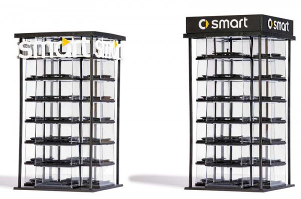 Busch 1001 - Smart car Tower 108 x 108 mm 198 mm hoch