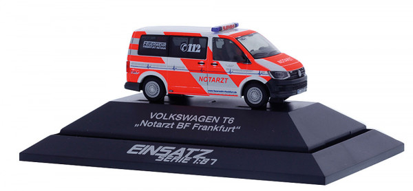 Rietze 53966 - Volkswagen T6 Notarzt BF Frankfurt