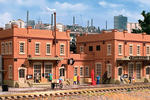 Vollmer 45613 - Klavierfabrik "Klimperle & Co." 370x165x150 mm Bausatz