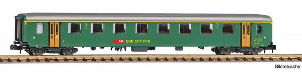 Piko 94389 - N-Personenwg. EW I, 1.Kl. mit neuer Schrift und grauem Dach SBB V