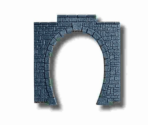 Noch 34400 - Tunnel-Portal, 1-gleisig 2 Stück 5,5x6,5 cm