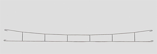 Märklin 70253 - Fahrdrahtstück 225,7 mm 5 Stück