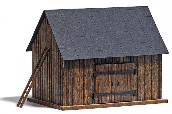 Busch 1500 - Feldschuppen 70 x 50 mm. 56 mm hoch