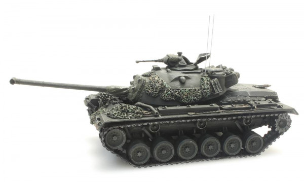 Artitec 6870056 - BRD M48 A2 Gelboliv Gefechtsklar Bundeswehr Militär Fertigmodell aus Resin, lackie