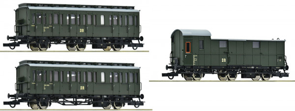 Roco 6200130 - DR Set 3-teilig Nebenbahnzug Ep. 3, Teil 1