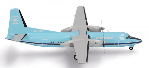 Herpa 572804 - Maersk Air Fokker 50