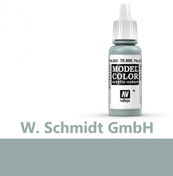 Vallejo 770906 - Model Color Farbe Hellblau, Matt, 17 ml