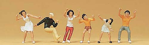 Preiser 79065 - Figuren zum Kettenkarussell