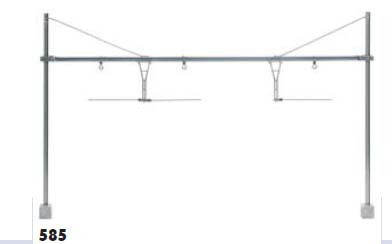 Sommerfeldt 585 - B PORTAL F. 3GLEISE, BAUSATZ