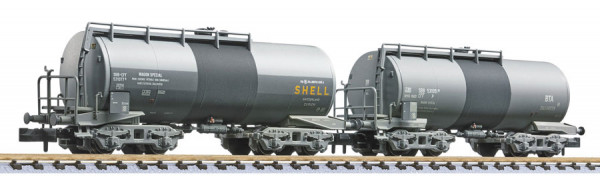 Liliput 260115 - SBB Set 2-teilig Kesselwagen 4-achsig Ep.3, "B.T.A."