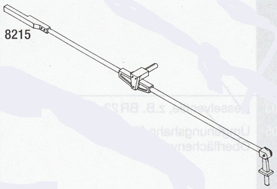 Weinert 8215 - Stellstange BR 44, 66,5mm lang